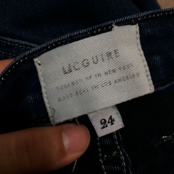 McGuire High Rise Newton Stretch Skinny Jeans - Picture 5 of 7